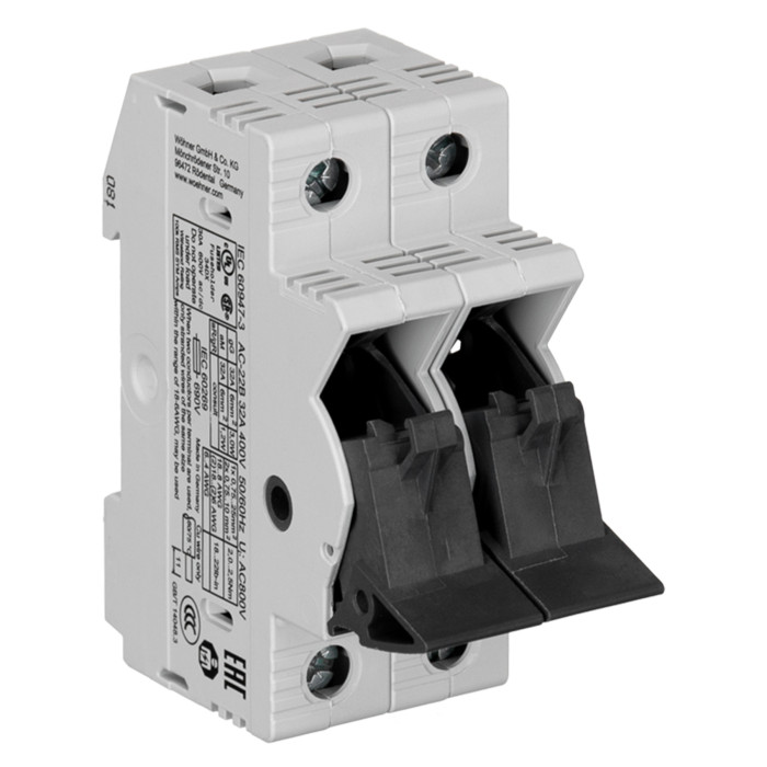 31112 Утримувач запобіжників Ambus 10х38 2 р