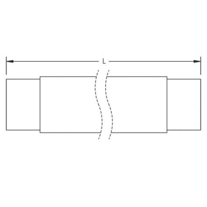 Шина мідна гнучка в ізоляції Vector VS WAVE 24х4х1 L2m 440A - WVS-2441