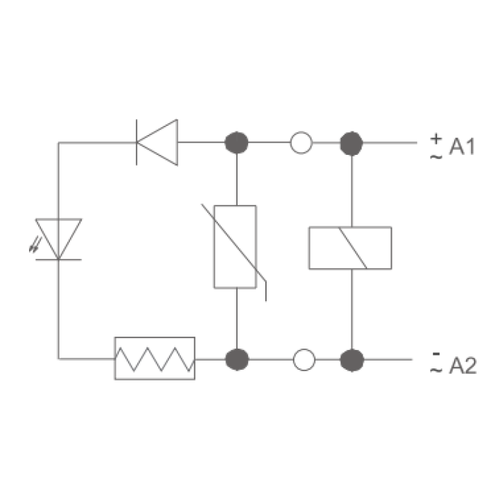 PVRME2 Модуль захисту/індикації 24-60 AC/DC для SRHME, SRNE