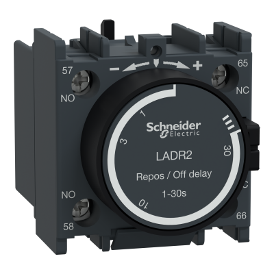 LADR2 ДОДАТ.КОНТ.БЛОК З ВИТРИМКОЮ ЧАСУ