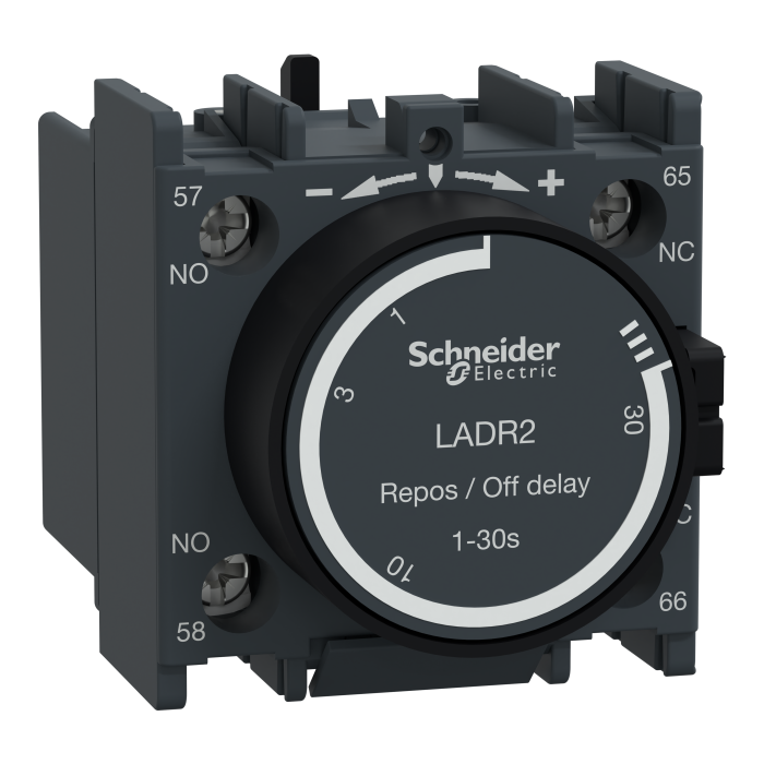 LADR2 ДОДАТ.КОНТ.БЛОК З ВИТРИМКОЮ ЧАСУ