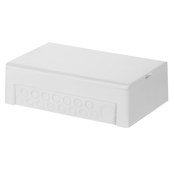 GPS18PO/RR Корпус розподільчий вбудований GOLD, 1х18 модулі, пластикові двері, N/PE шина, IP40