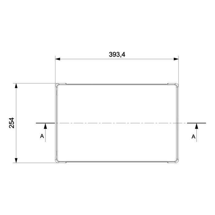 GPS18PO/RR Корпус розподільчий вбудований GOLD, 1х18 модулі, пластикові двері, N/PE шина, IP40