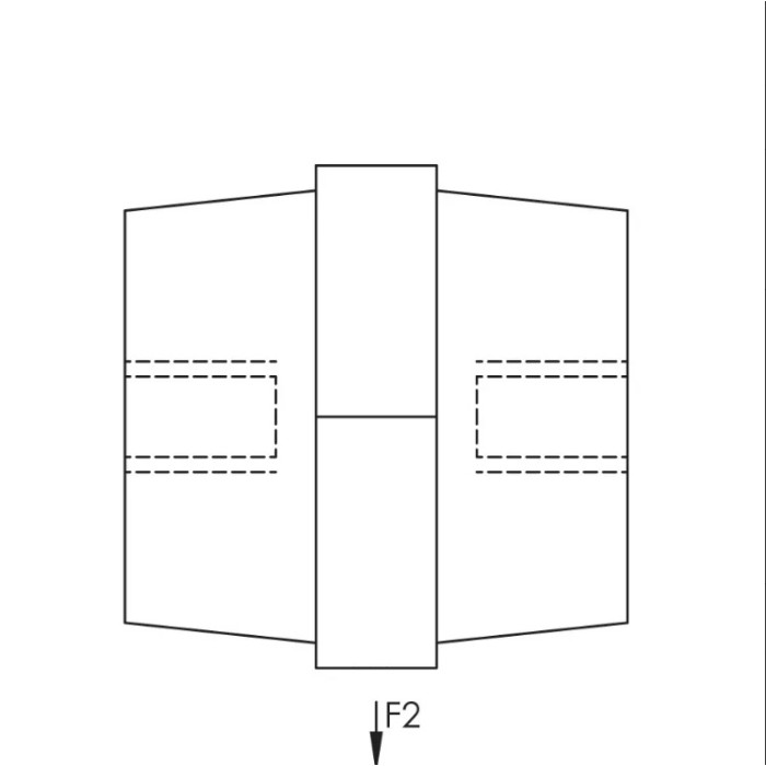 548540 Ізолятор ISO TP 45M8