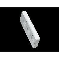 Шиноутримувач Woehner 3-полюсний для 2-Т шини, без торцевих кришок