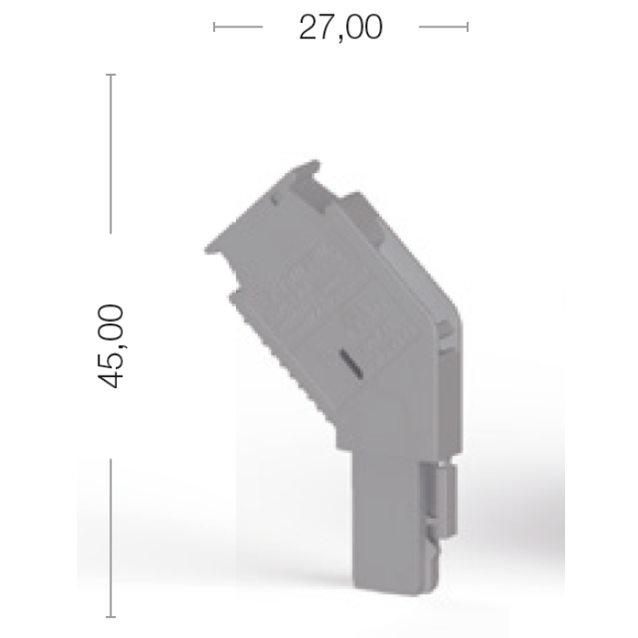 Штекер  Klemsan SG-PT 2,5GAN-1R - 0.0.0.3.10919