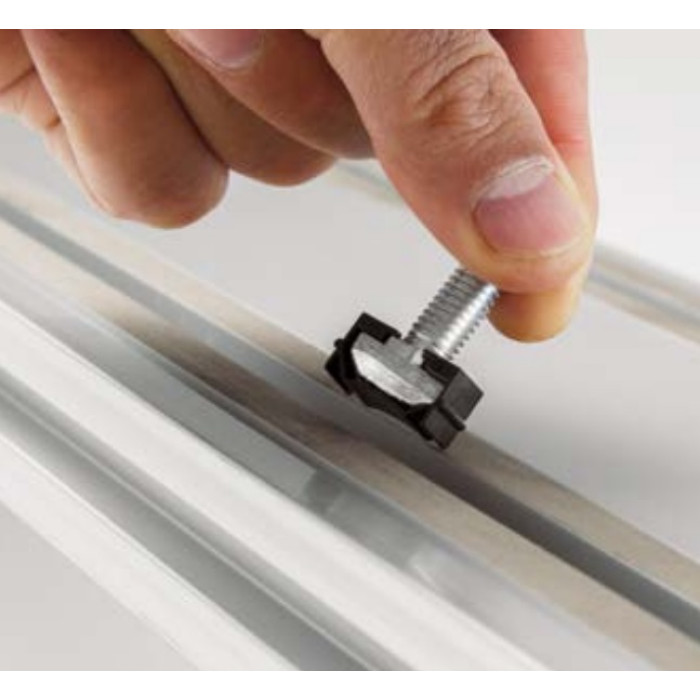 KSE10/45 болт фіксуючий 45M10 (20 болтів/гайок/шайб)