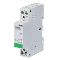 Модульний контактор ISKRA IKA 20A 230В AC 1NO+1NC