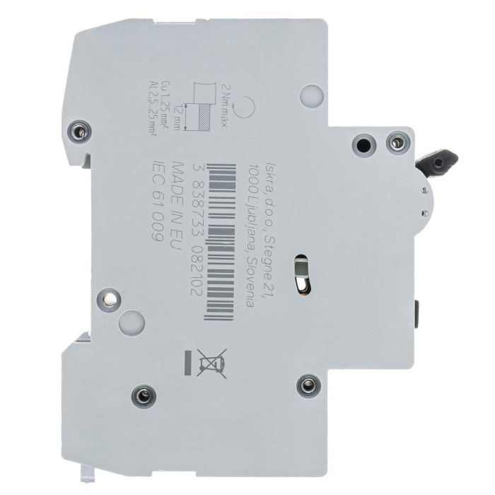 Диференційний автоматичний вимикач ISKRA RFI4 3P+N C40A/0.03 10кА - 786100982000