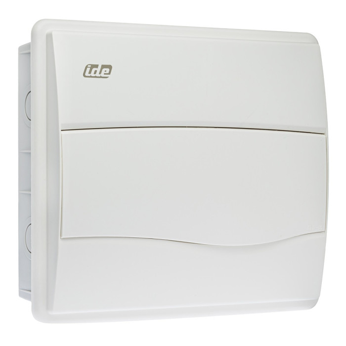 BM12PO/RR Корпус розподільчий внутр. біле вікно ORO,1x12 модуля 248x283x97, IP40, з шинами N і PE