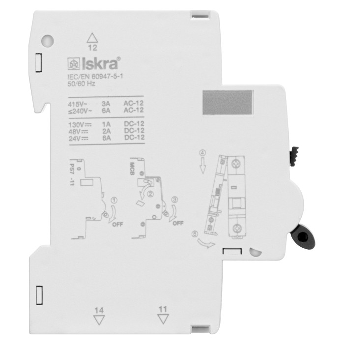 0786091488000 Додатковий контакт PS70-11, до вимикачів серії RI70
