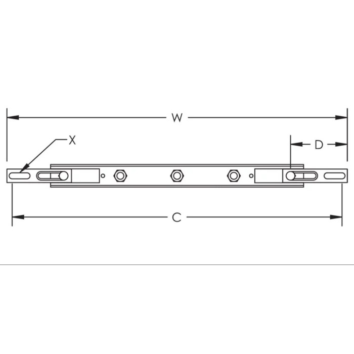 Шинотримач nVent Eriflex RCBS 1/10TN - 552070