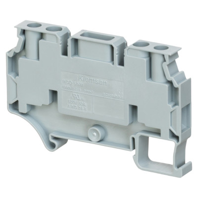 Клема Klemsan WGO 6/NM вимірювальна 6 мм сіра