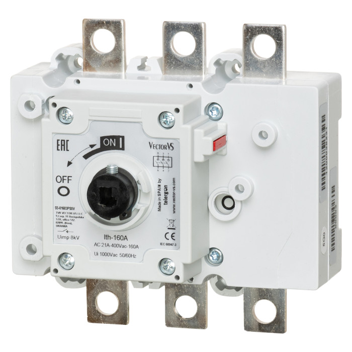Вимикач навантеження Vector VS S5 3P 160A - S5-01603PS0