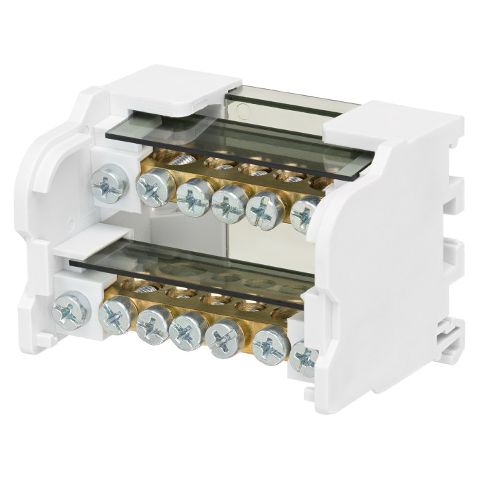 Розподільчий блок Vector VS VJB-207/125 на DIN-рейку, 125A, 7 виходів