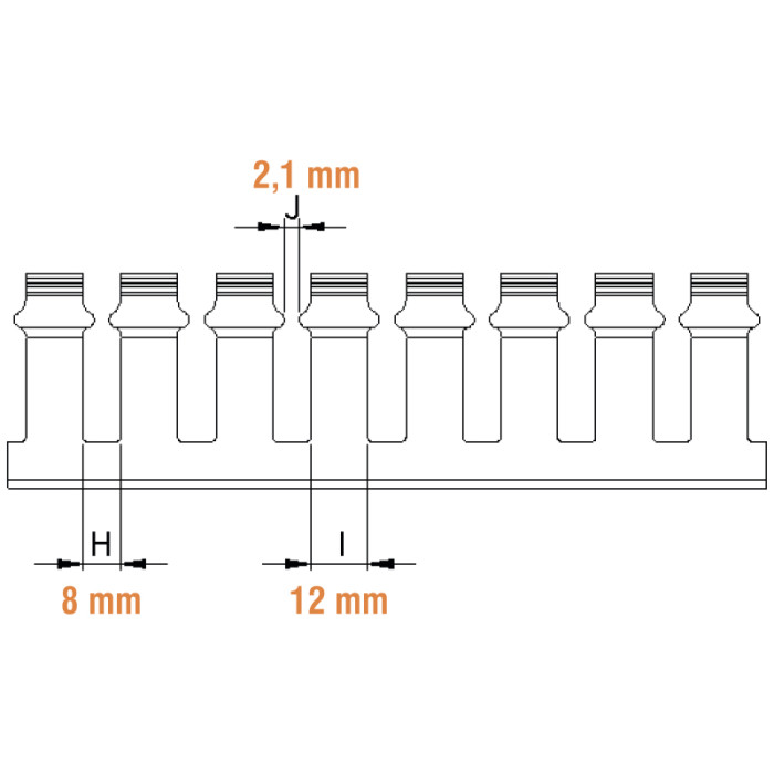 0.0.0.5.52023 Короб 120х60 KKN 12060 ( 2м ) (16 м/уп.)
