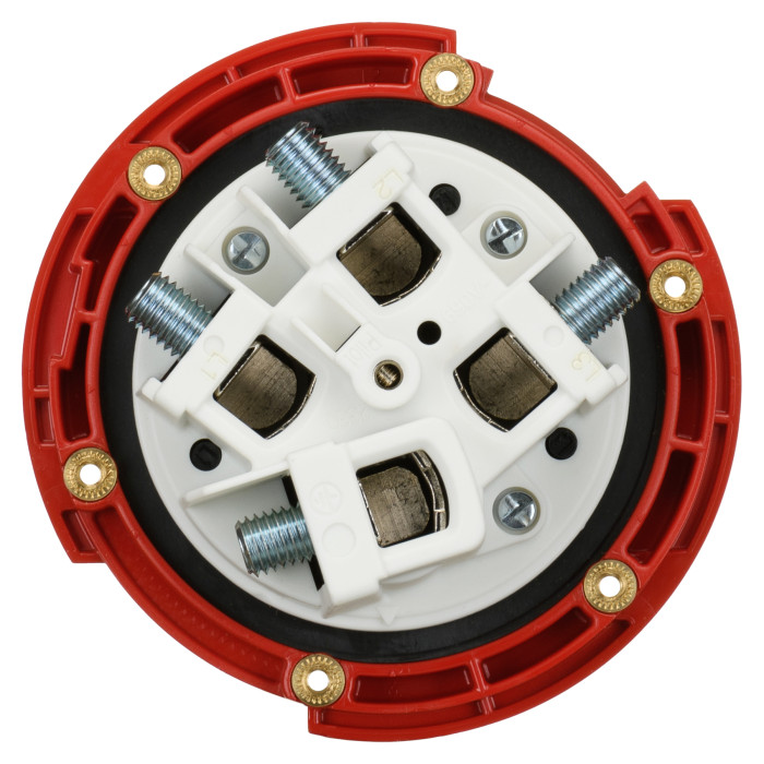 Вилка кабельна IDE MUNDIAL 3P+E 125A 380–415V IP66-67