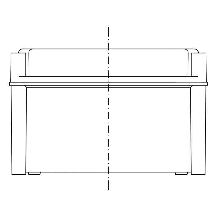 Корпус з подвійною ізоляцією (Class II) IDE, поліестер, 270x360x171мм, IP66 - ROC34PO