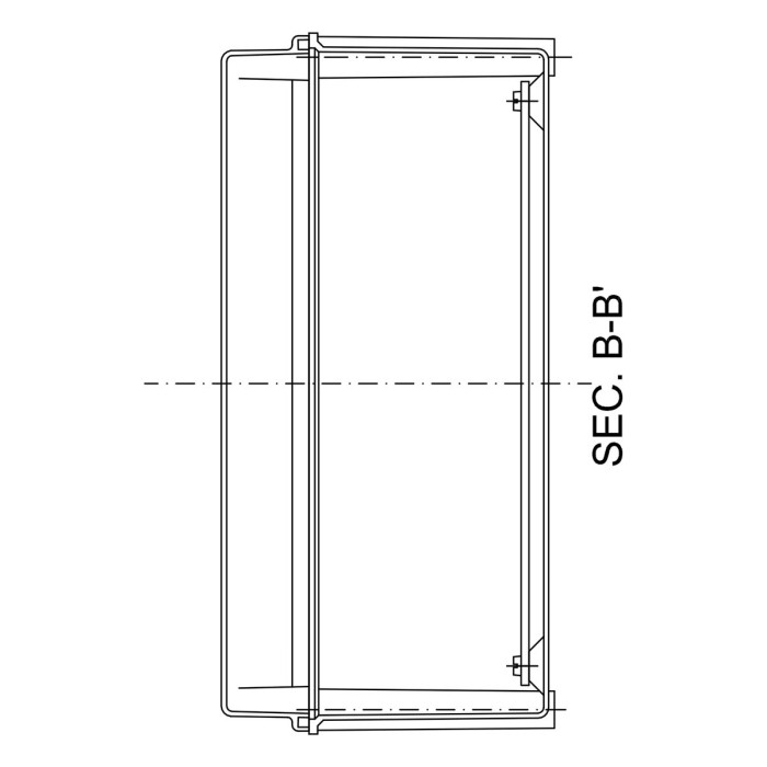 Корпус з подвійною ізоляцією (Class II) IDE, поліестер, 270x360x171мм, IP66 - ROC34PO