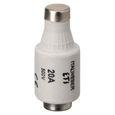 1221020 DII Запобіжник пробковий 20А 500В