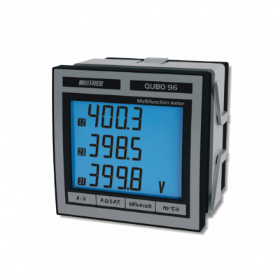 Q96P3L005XCQ2* Аналізатор мережі QuBo, 100-400V, 1-5A, живл. 230Vac