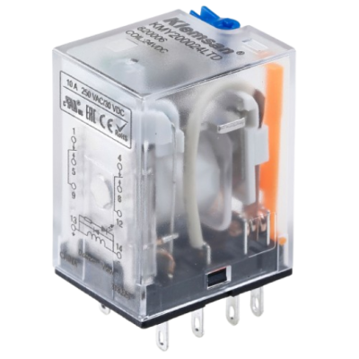 0.0.0.8.20006 Проміжне реле KMY200024LTD 2PCO, 24V DC 10A, LED\Тест