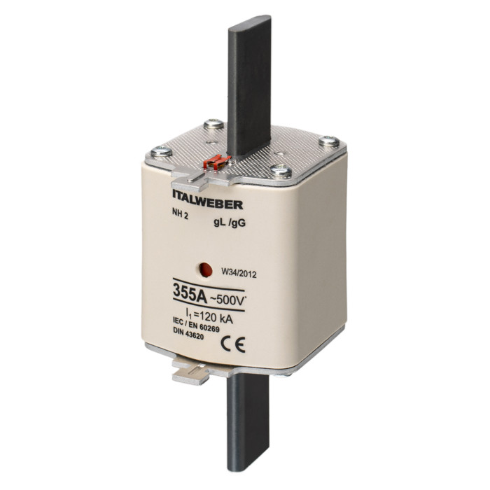 Ножовий запобіжник Italweber gG NH2 355A - 1520355