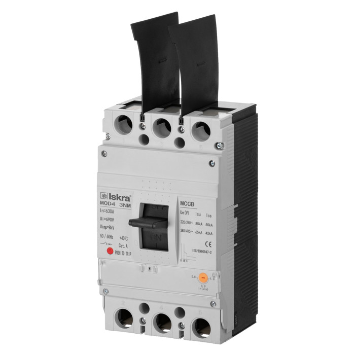 786103505000 MOD4 3NM 630A OLD Автоматичний вимикач з регульованим розчеплювачем 630А, 65кА