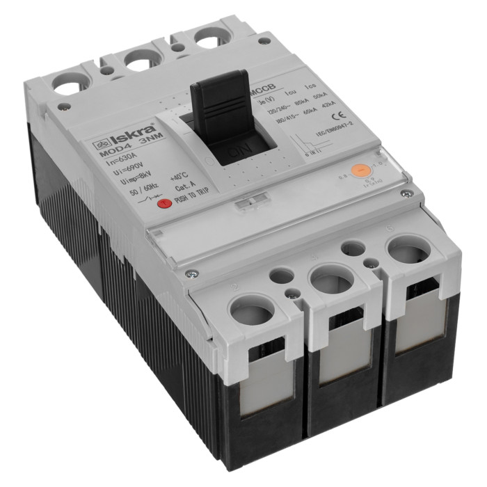 786103505000 MOD4 3NM 630A OLD Автоматичний вимикач з регульованим розчеплювачем 630А, 65кА