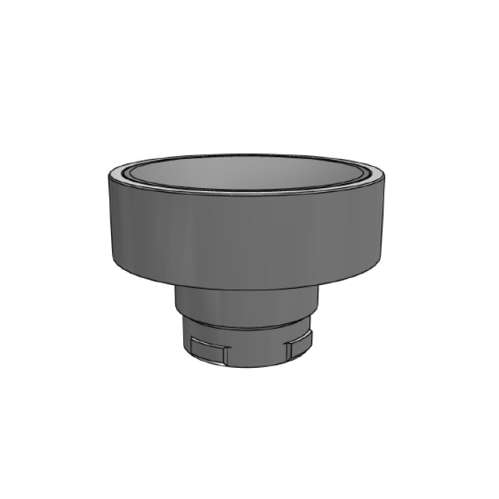 Кнопка чорна 40 мм COMEPI - ECX 1120