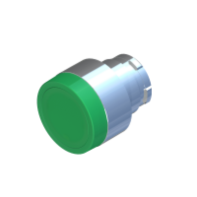 ECX 1202 Кнопка зелена з підсвічуванням