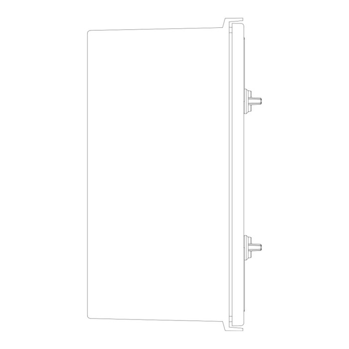 Навісна шафа IDE POL 400x400x200 IP66 - POL404020