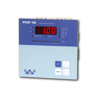 FCR12RS Регулятор реактивної потужності BMR (12 ступеней), живлення 400В + порт зв'язку RS-485