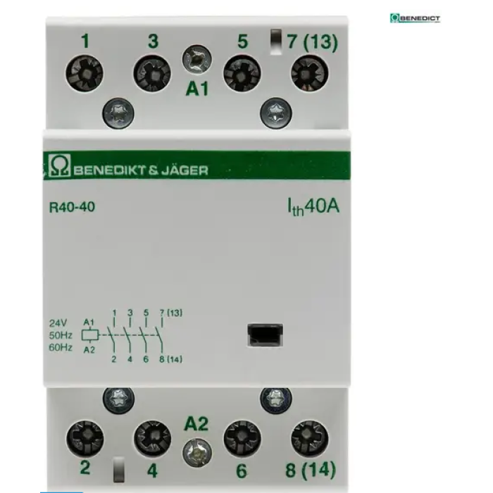 Модульний контактор Benedict R40 40A 220-240 - R40-31 230