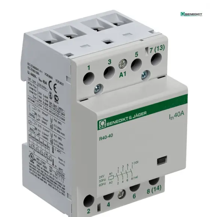 Модульний контактор Benedict R40 40A 220-240 - R40-31 230