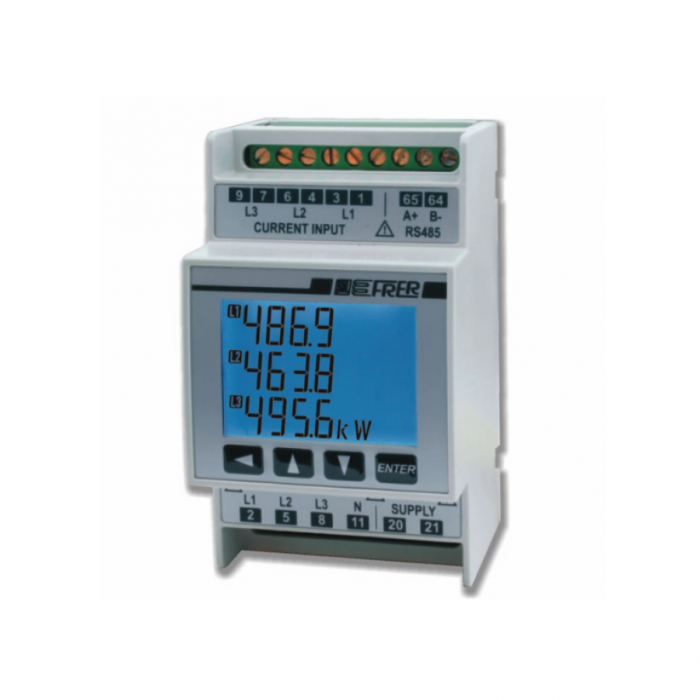 Аналізатор мережі модульний FRER NaNo 1-5 A RS485 400 В - Q52P3H005MCQ2