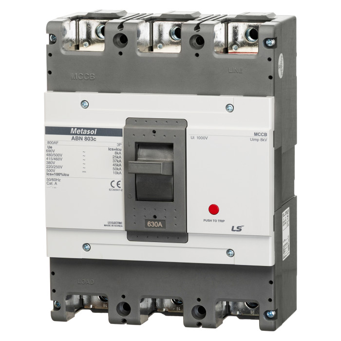Автоматичний вимикач LS ELECTRIC ABN803c 3P 630A 45 кА - 166002400