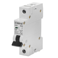 Модульний автоматичний вимикач ISKRA RI51 1P B50A 6кА