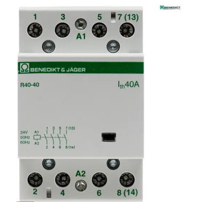 Модульний контактор Benedict R40 40A 220-240