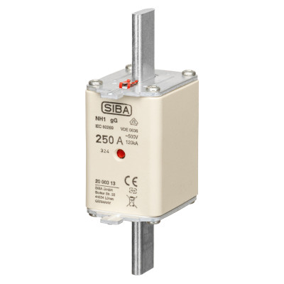 Ножовий запобіжник PRONUTEC gG NH1 250A