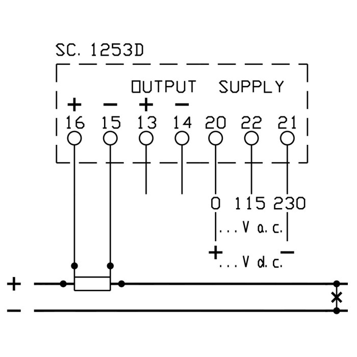 Перетворювач напруги FRER MCOVC 0–100 мВ DC ±10 В - MCOVC1COMXZDH