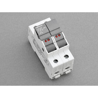 31132 Утримувач запобіжників Ambus 10х38 2р з LED індикацією