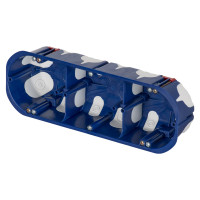 Установча коробка (підрозетник) IDE Domos 3-70 мм з гвинтами