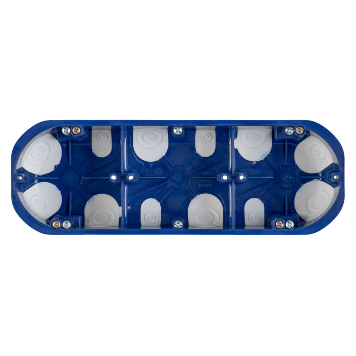 D70/3K установча коробка (підрозетник) Domos 3-70 мм з гвинтами