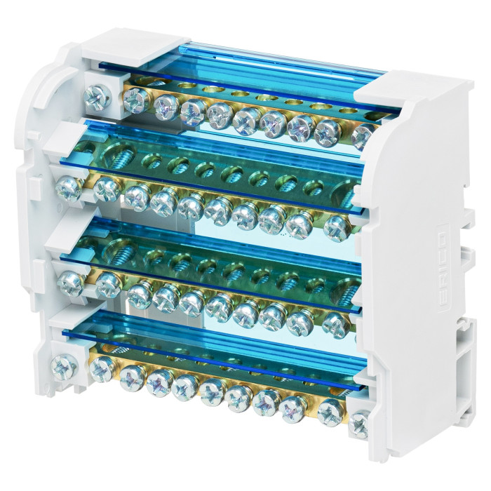 Чотириполюсна колодка nVent Eriflex ТD 80/100AL 10 виходів