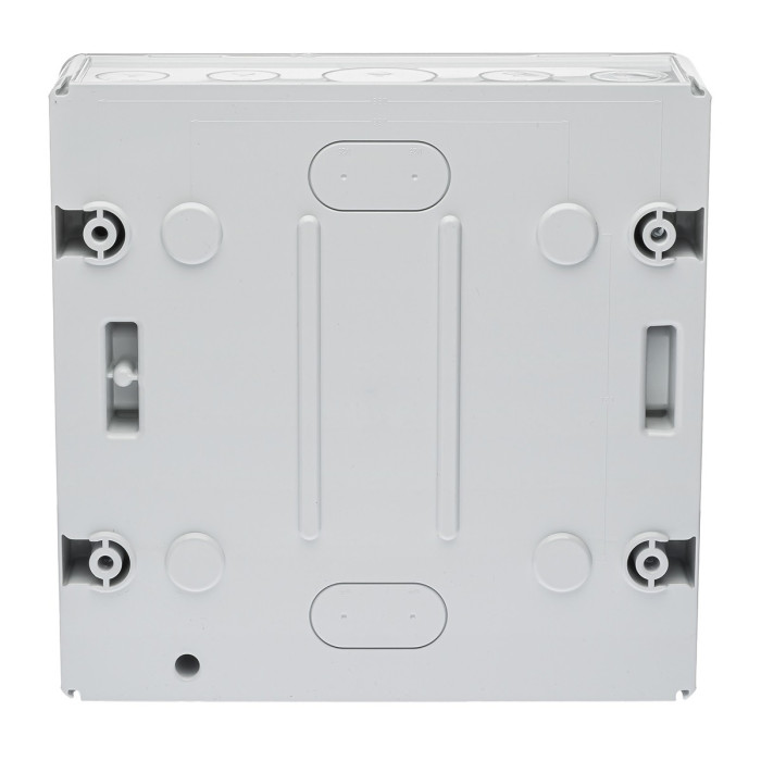 CDN8PT/RR Корпус розподільчий (ABS-пластик) ECOLOGY,1x8 модулів 231x238x118, IP65, з шинами N і PE