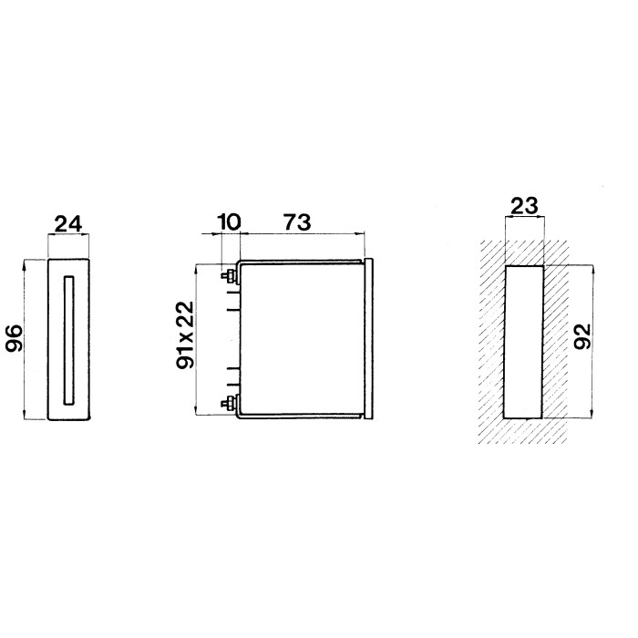 D94MSBCPCV42VXT Індикатор вхідного струму (4-20 мА - 5 мА - 20 мА - 10 В), тропікалізація