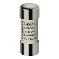 Запобіжник циліндричний Italweber CH22 32A gG 22x58 690В