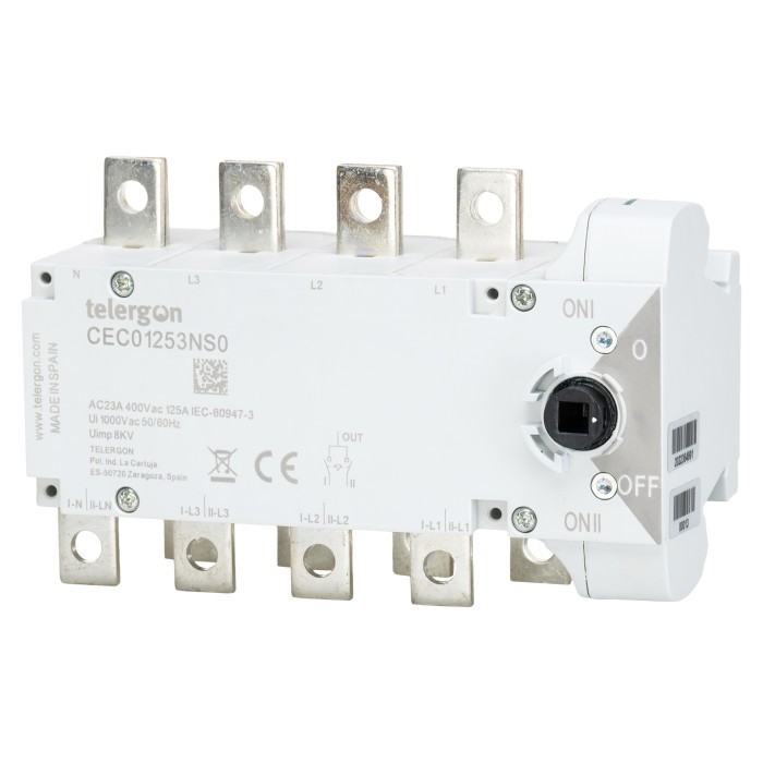 Перемикач TELERGON 3P+N 125A - CEC01253NS0