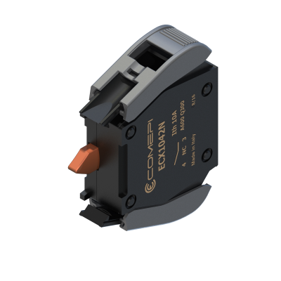 ECX 1042N Контакт закритий IP20 (для кнопок з фіксацією)